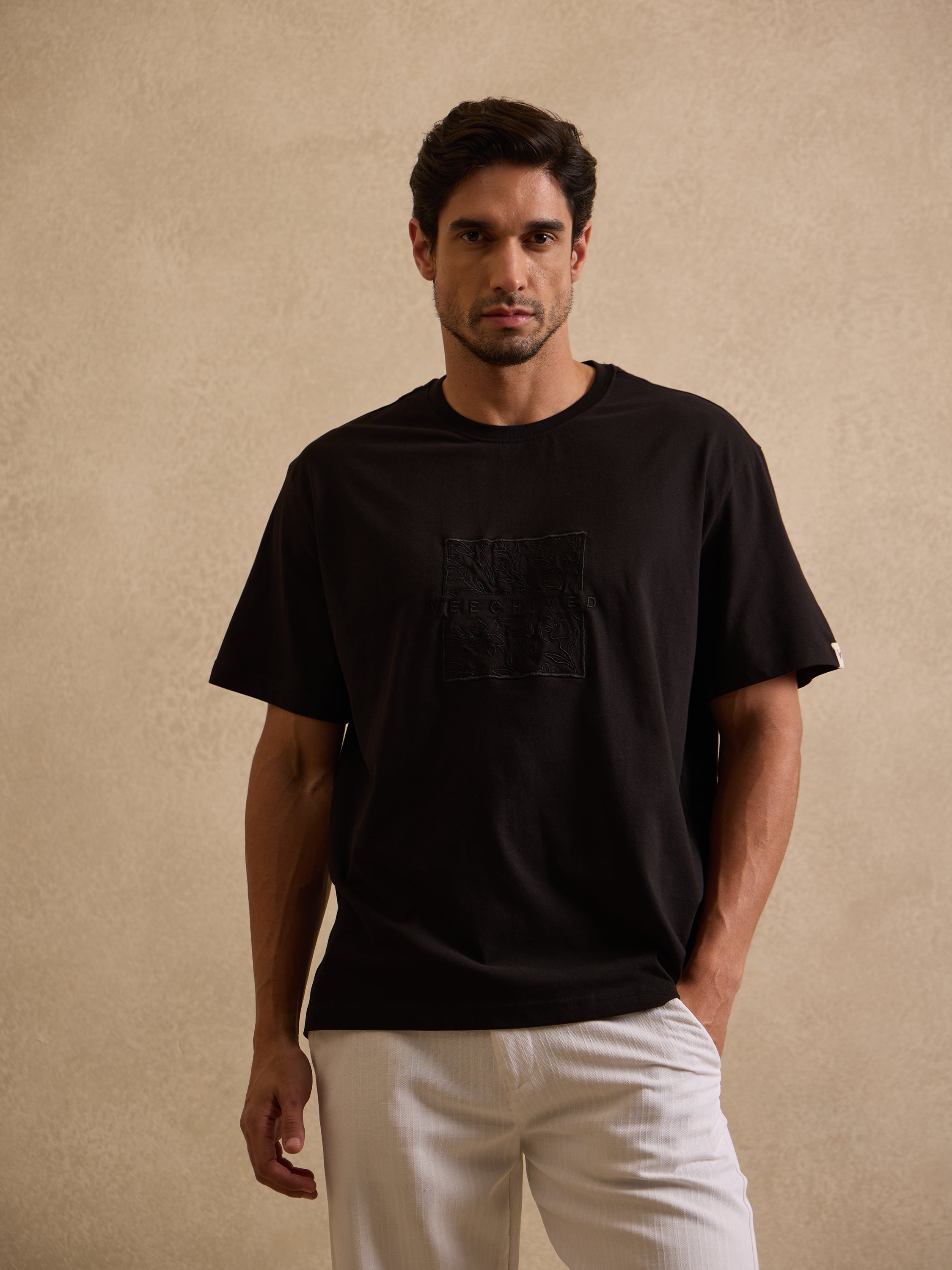 VeechiVed Emblem: The Essence of Quiet Prestige Tee