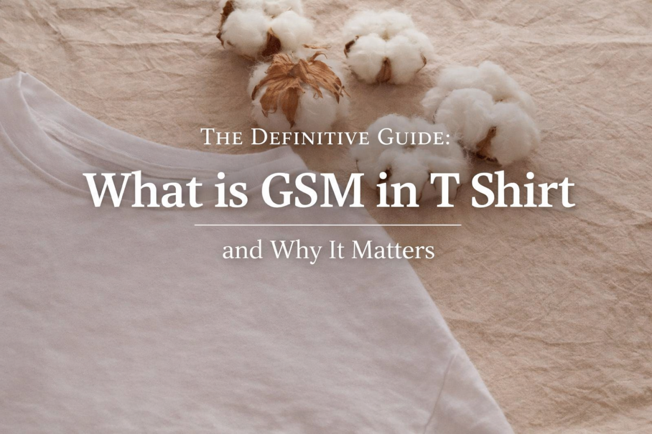 The Definitive Guide: What is GSM in T Shirt and Why It Matters