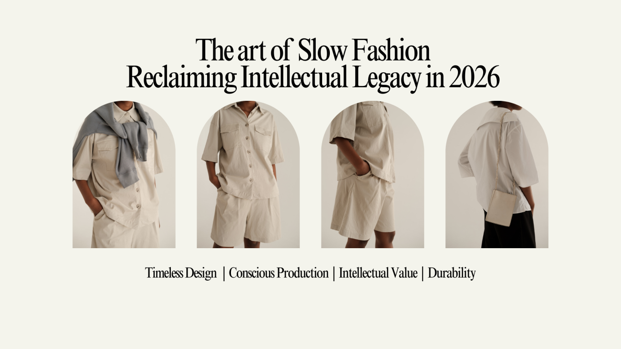 The Art of Slow Fashion: Reclaiming Intellectual Legacy in 2026